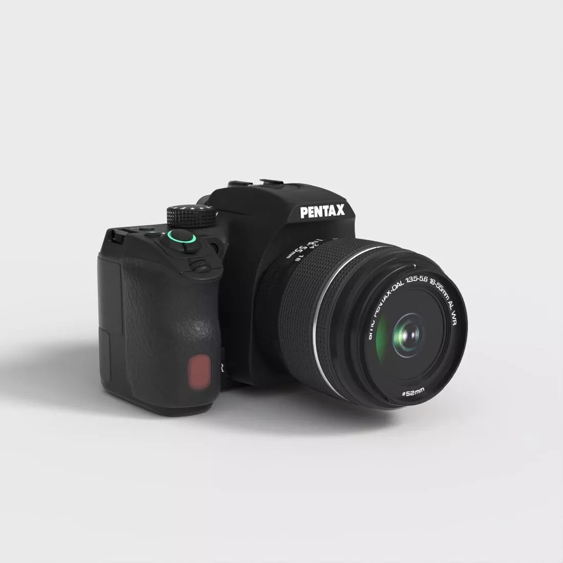 PENTAX KF DSLR CAMERA Low-poly 3D model