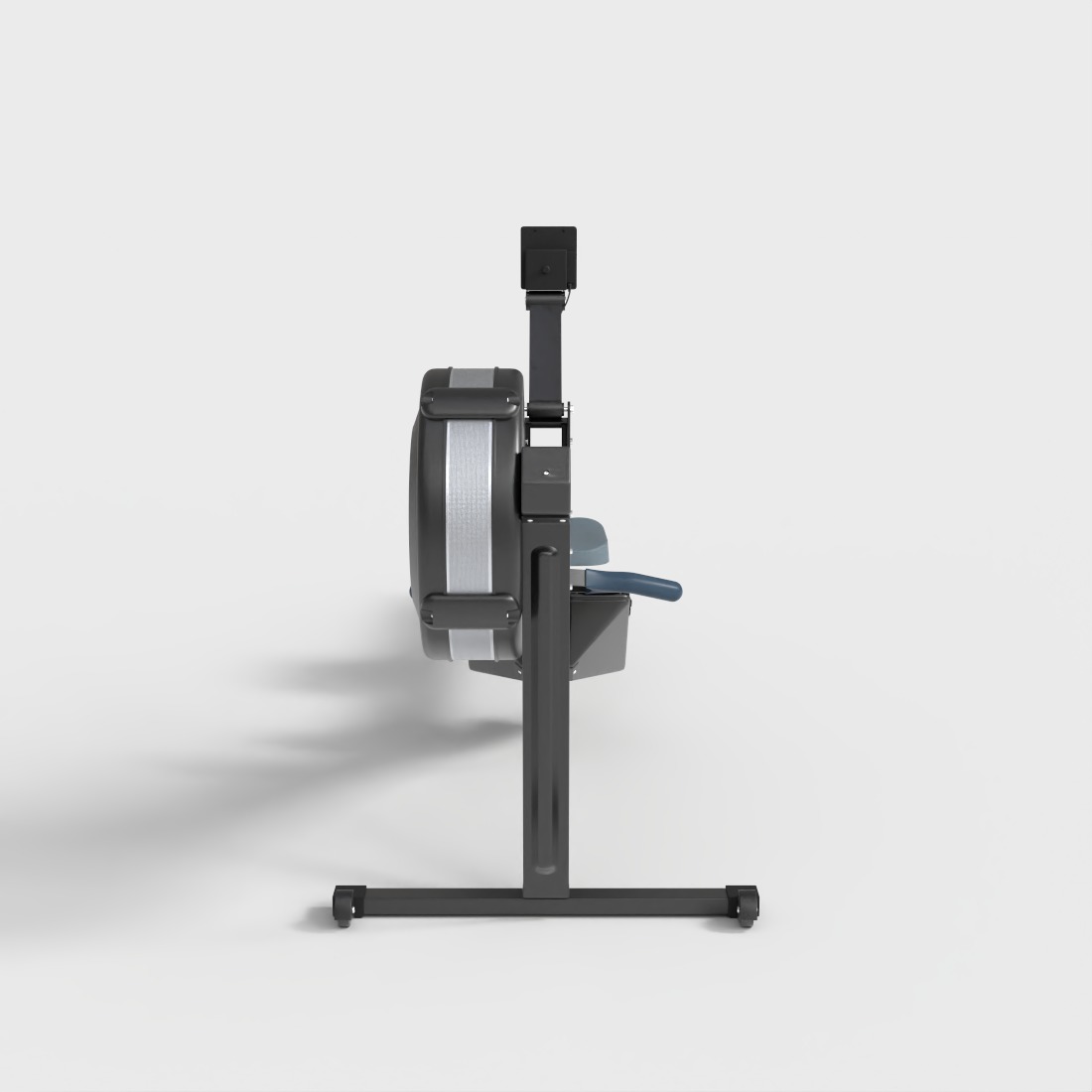 CONCEPT ROWING MACHINE  Low-poly 3D model_1