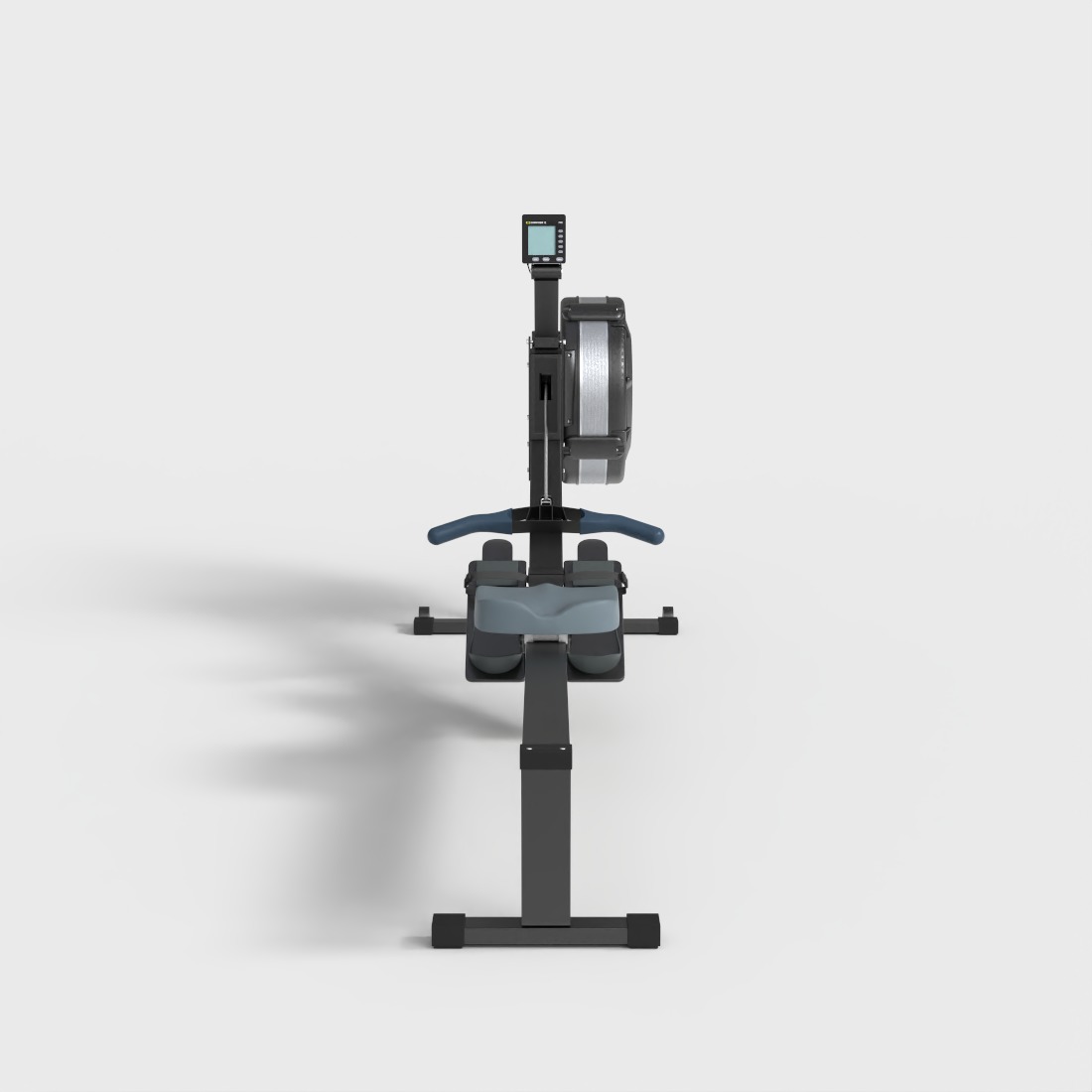 CONCEPT ROWING MACHINE  Low-poly 3D model_3