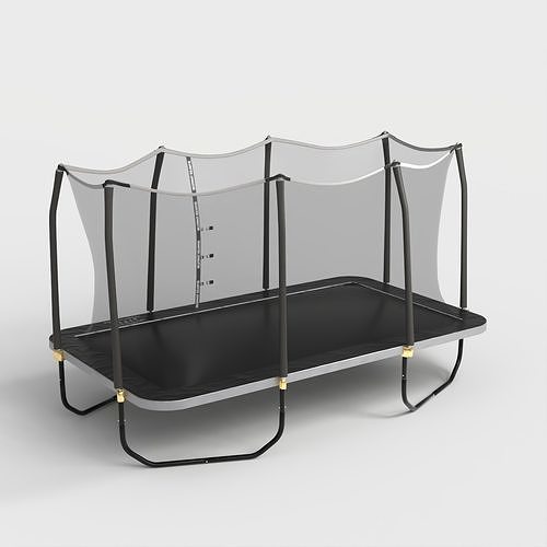 SKYWALKER TRAMPOLINE Low-poly 3D model