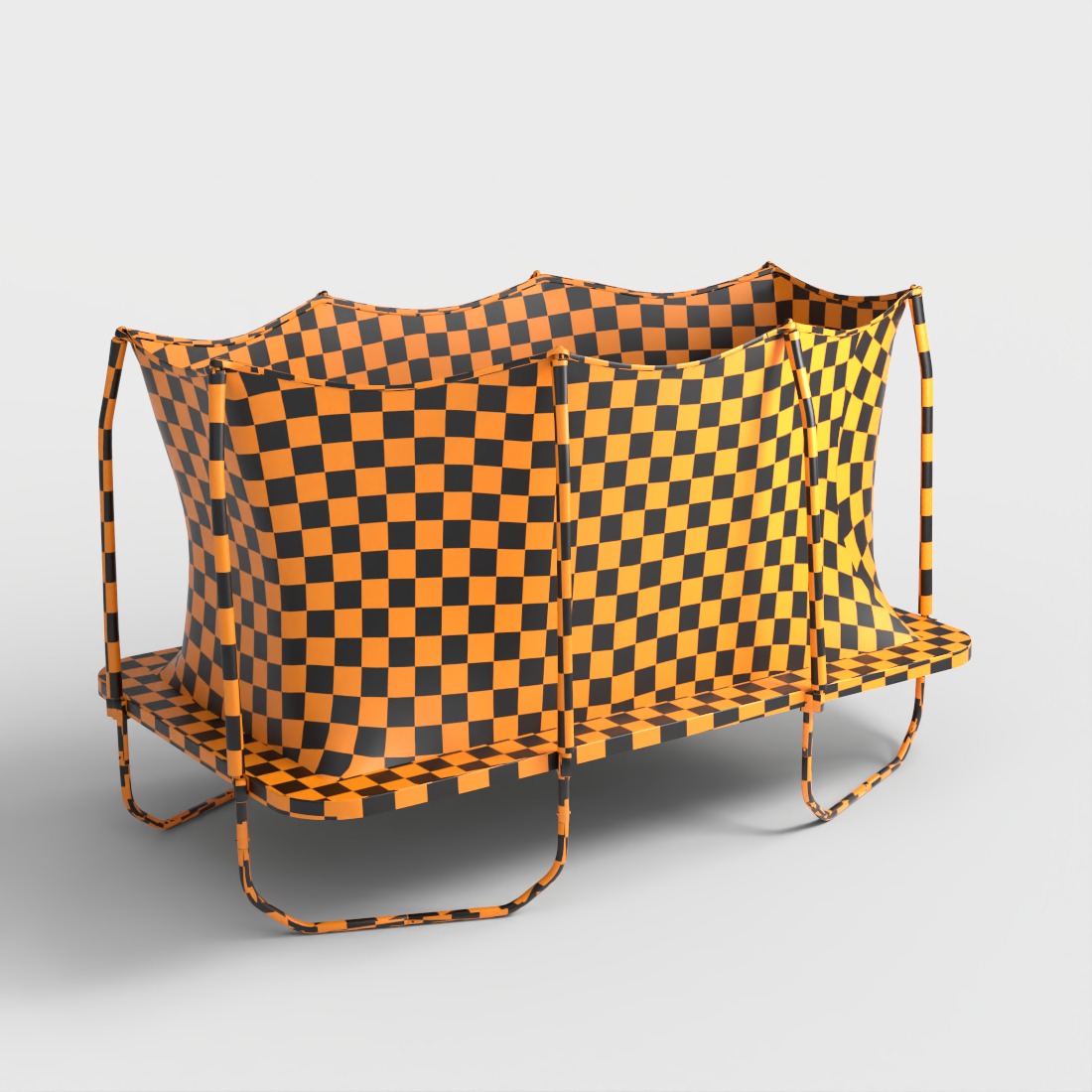 SKYWALKER TRAMPOLINE Low-poly 3D model_4
