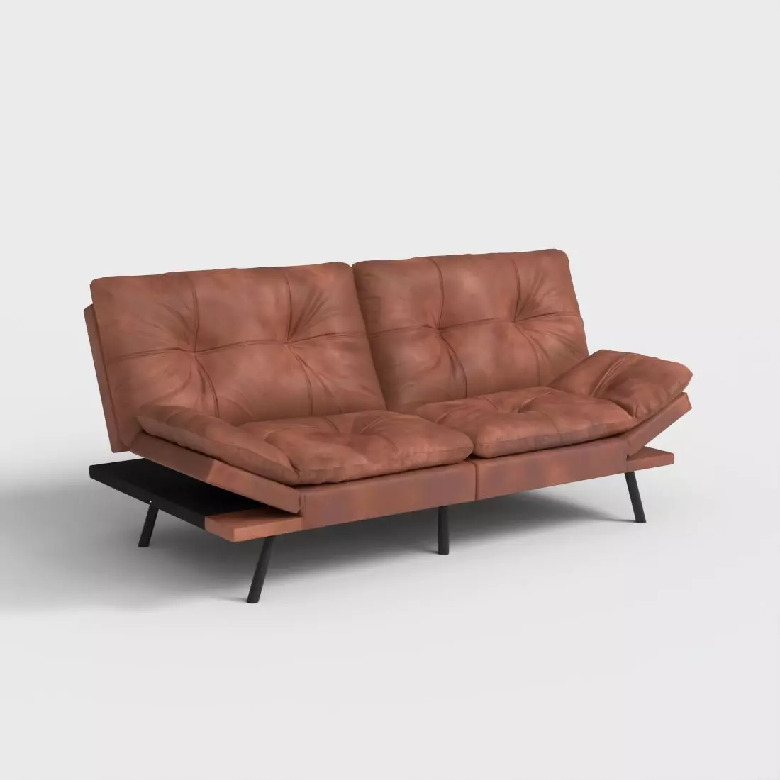 FUTON SOFA Low-poly 3D model_0