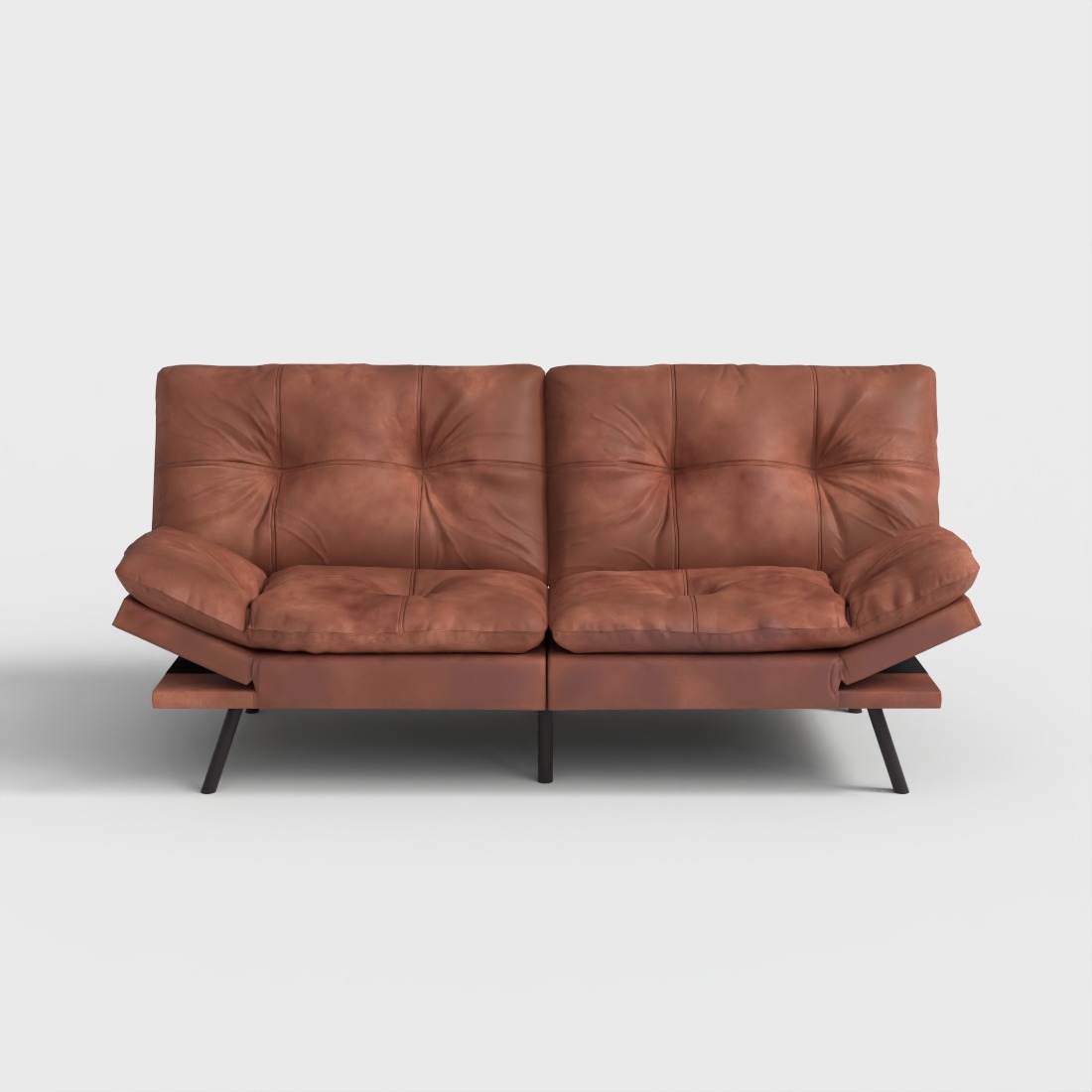 FUTON SOFA Low-poly 3D model_1