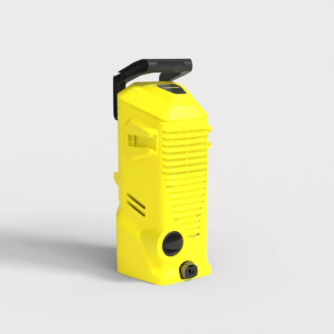 PRESSURE WASHER Low-poly 3D model_0