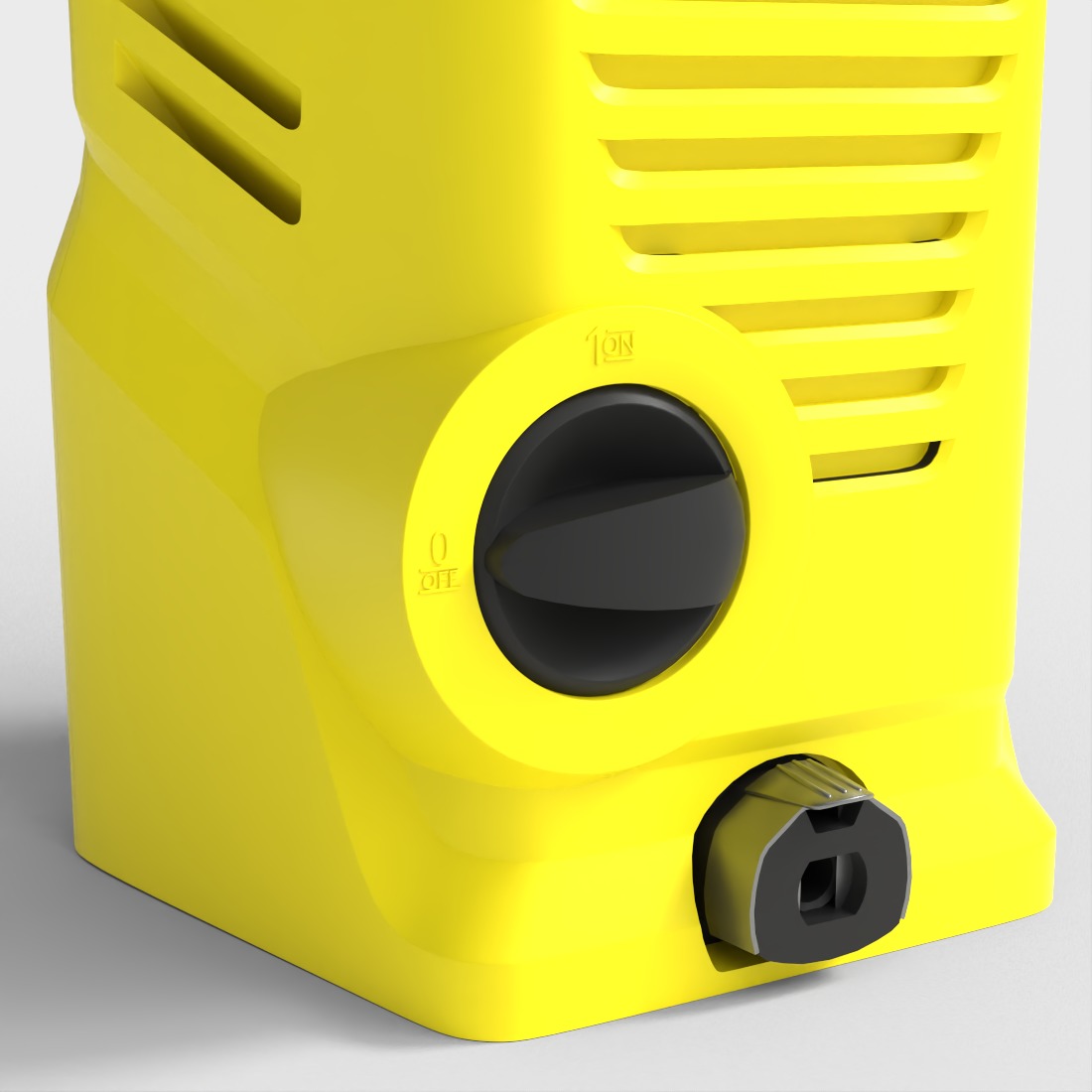 PRESSURE WASHER Low-poly 3D model_4