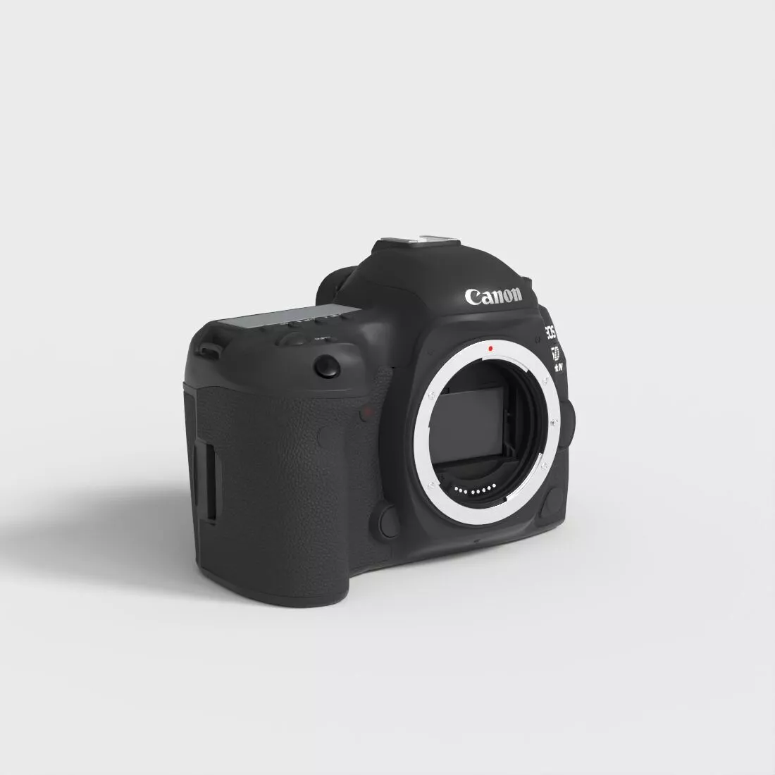 CANNON EOS 5D MARK IV Low-poly 3D model