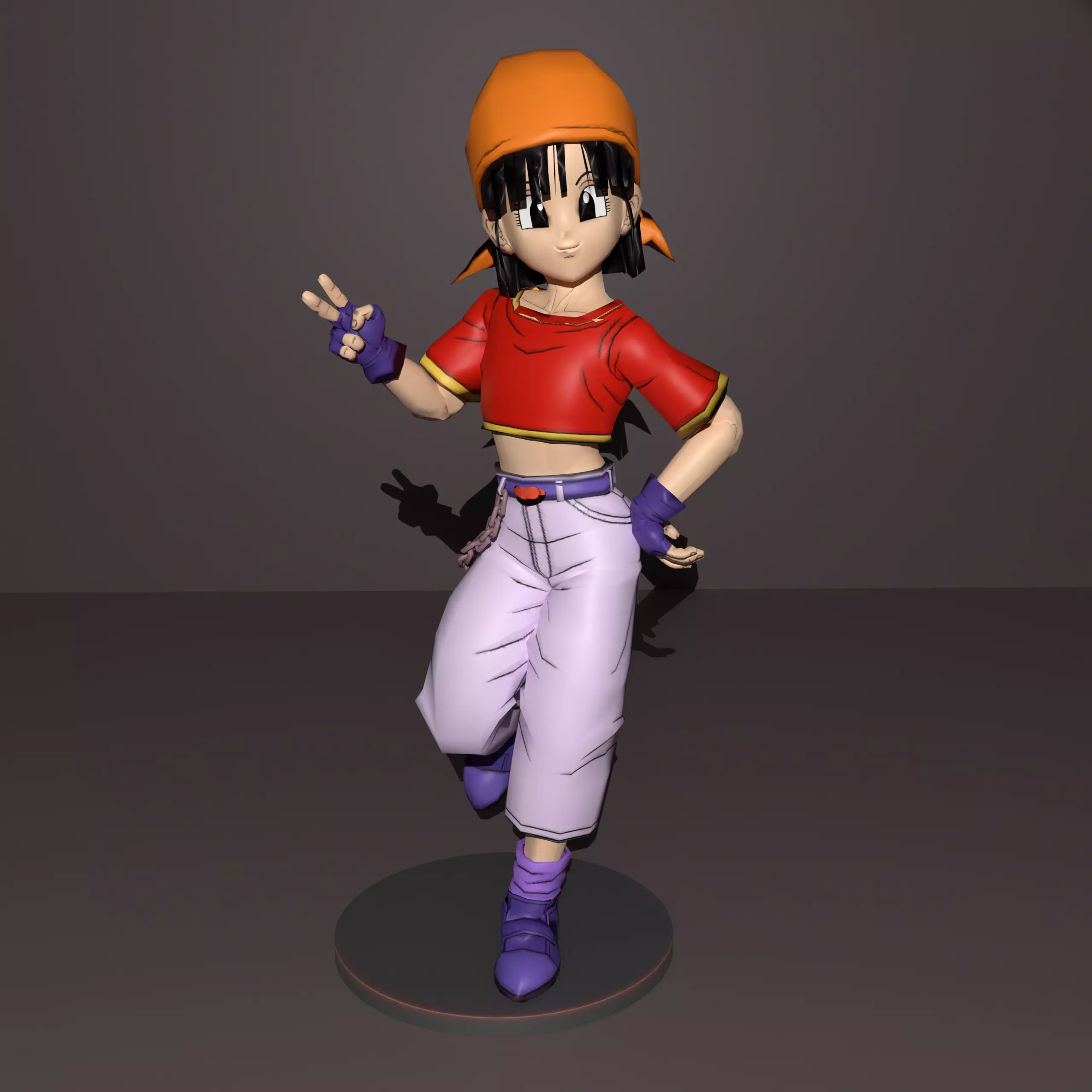Pan Dragon Ball 3D print model_0