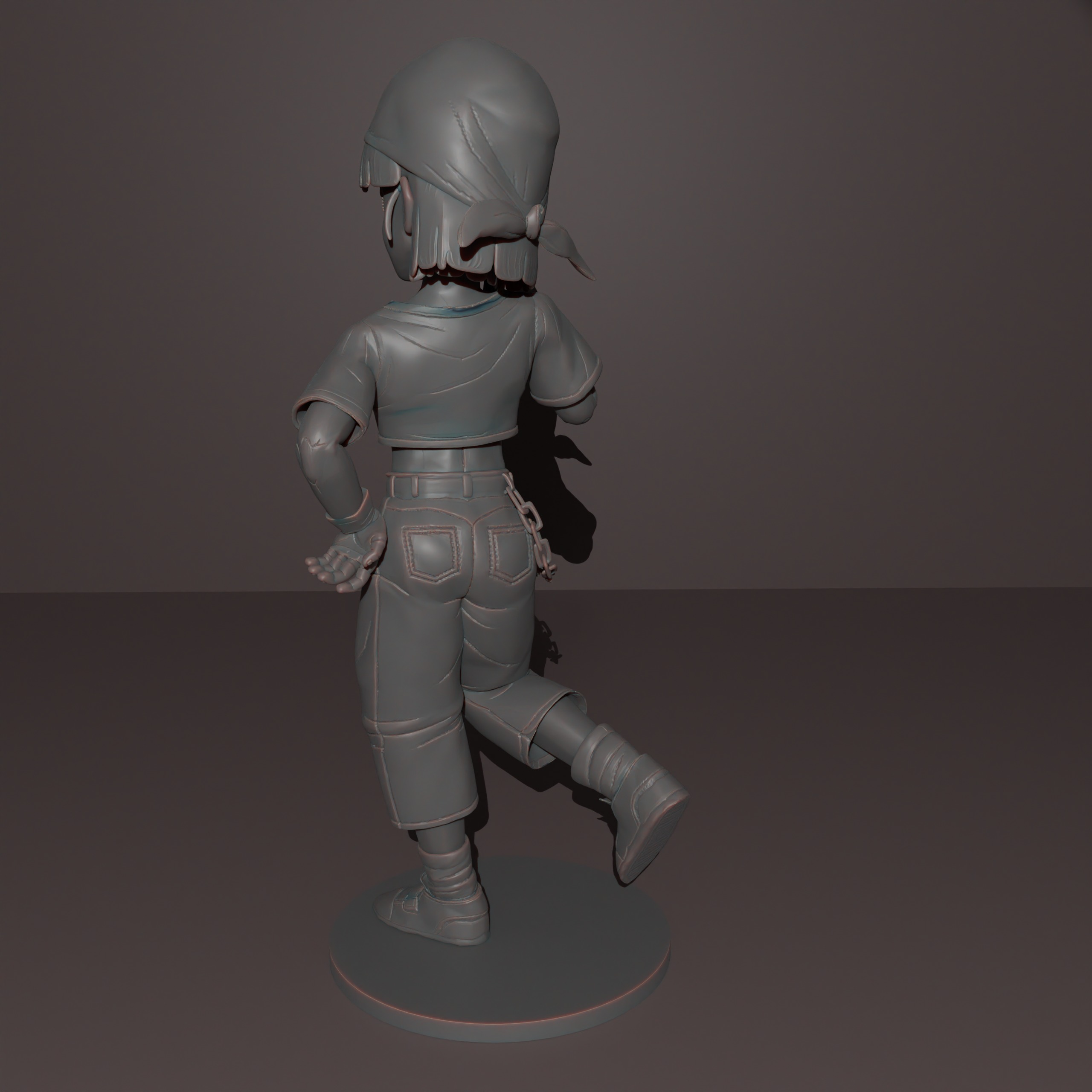 Pan Dragon Ball 3D print model_6