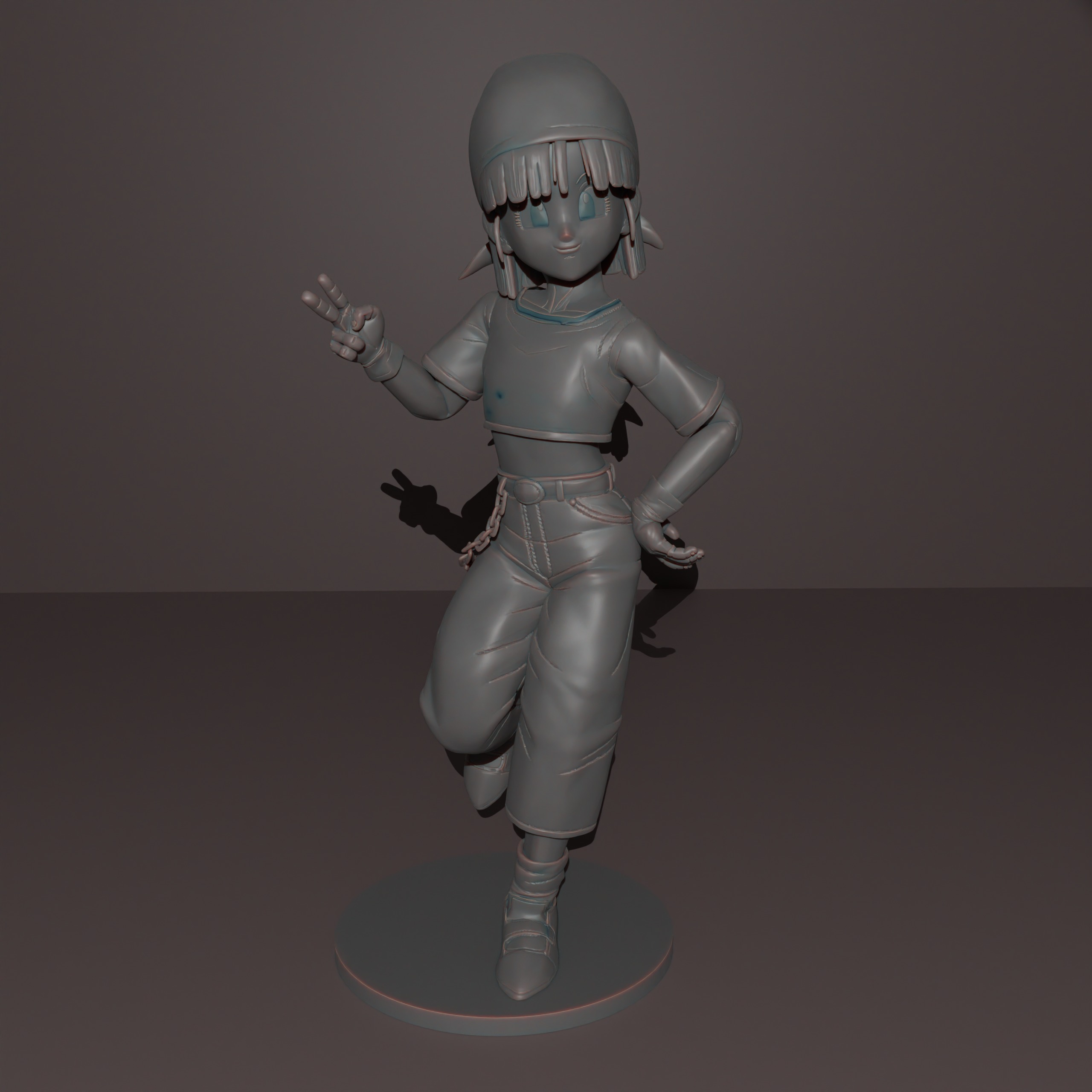 Pan Dragon Ball 3D print model_1