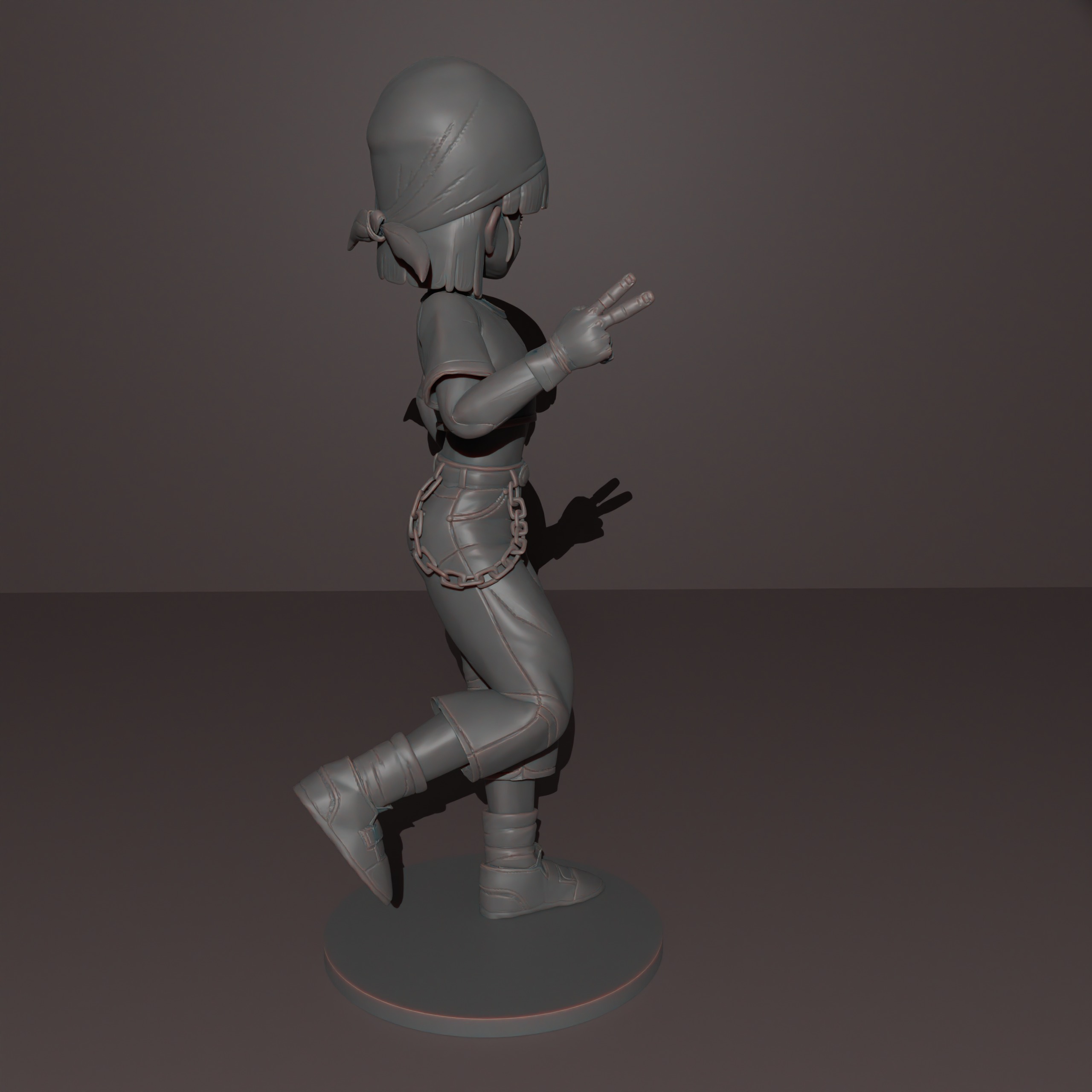 Pan Dragon Ball 3D print model_3