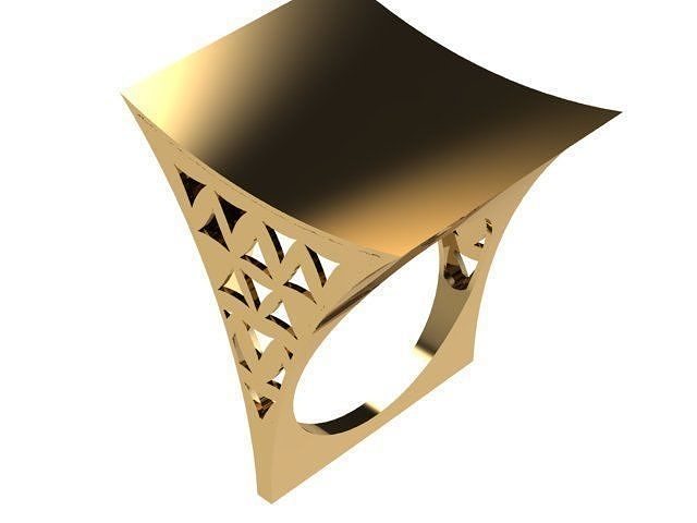 Casual ring  3D print model