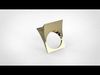 Casual ring  3D print model_1