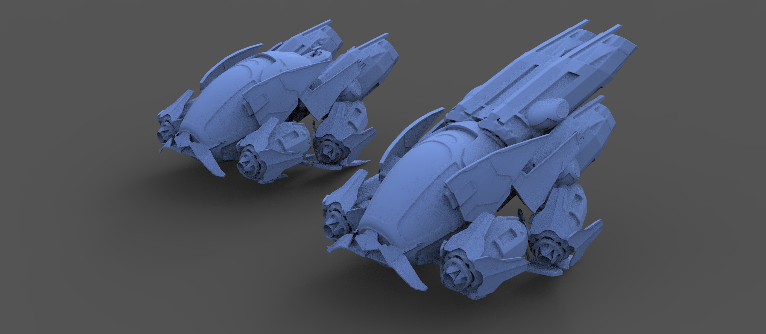 Kronis Ship version 2 versions 3D print model_1
