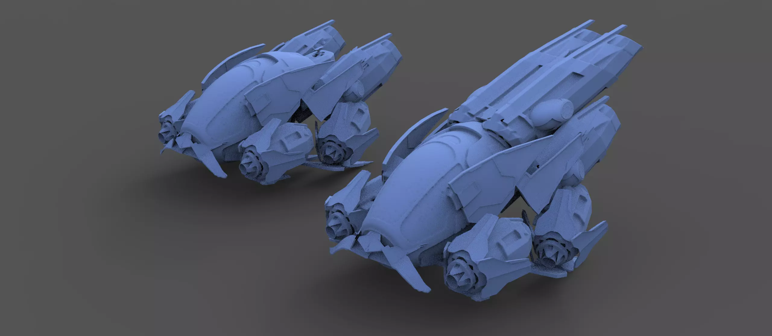 Kronis Ship version 2 versions 3D print model_0