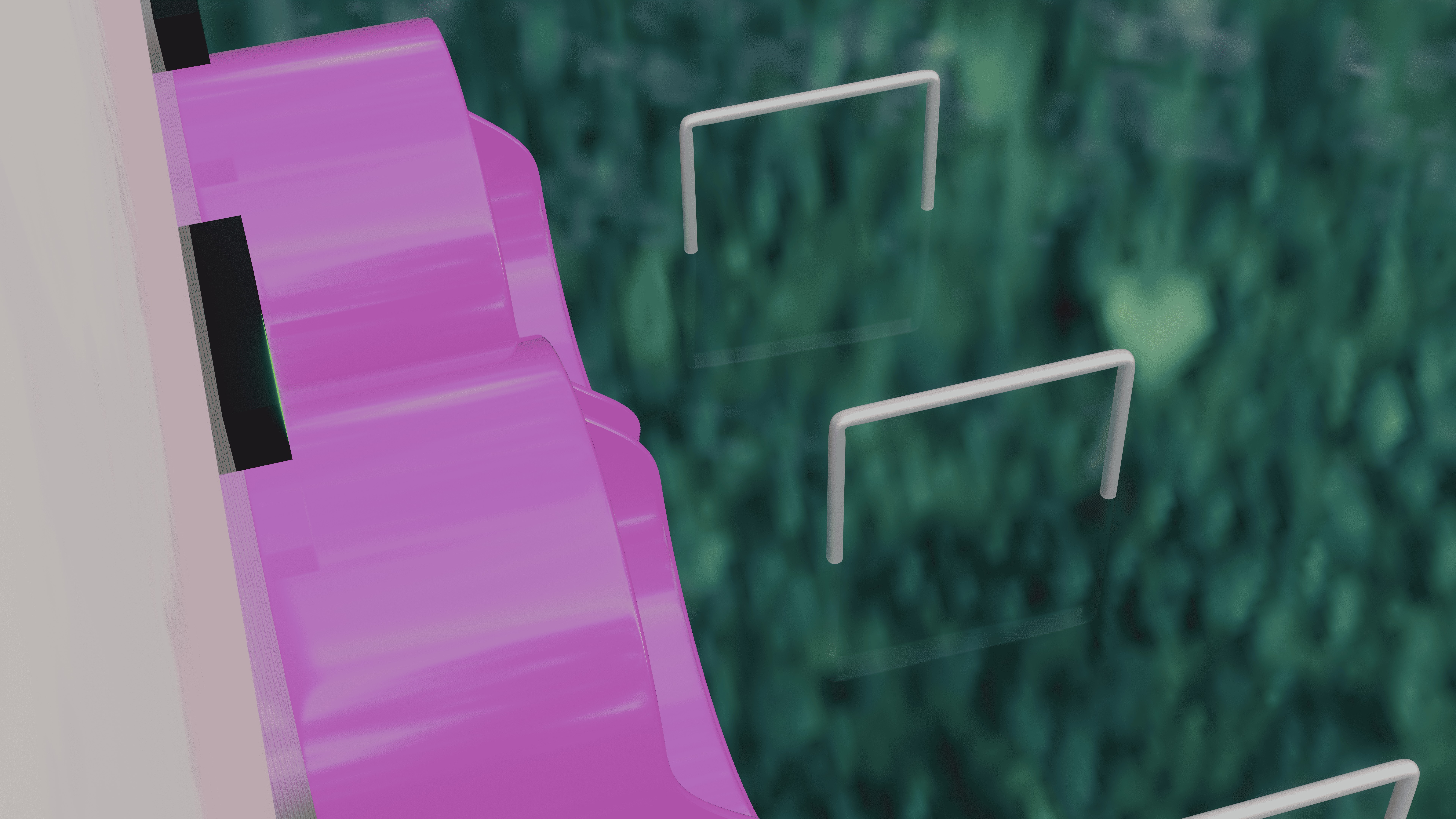 Surreal Liminal Space Tunnel Low-poly 3D model_4