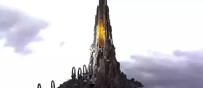 Dark Orthanc Tower centre 