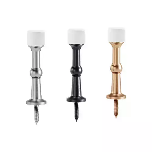 White Silicone Door Stoppe