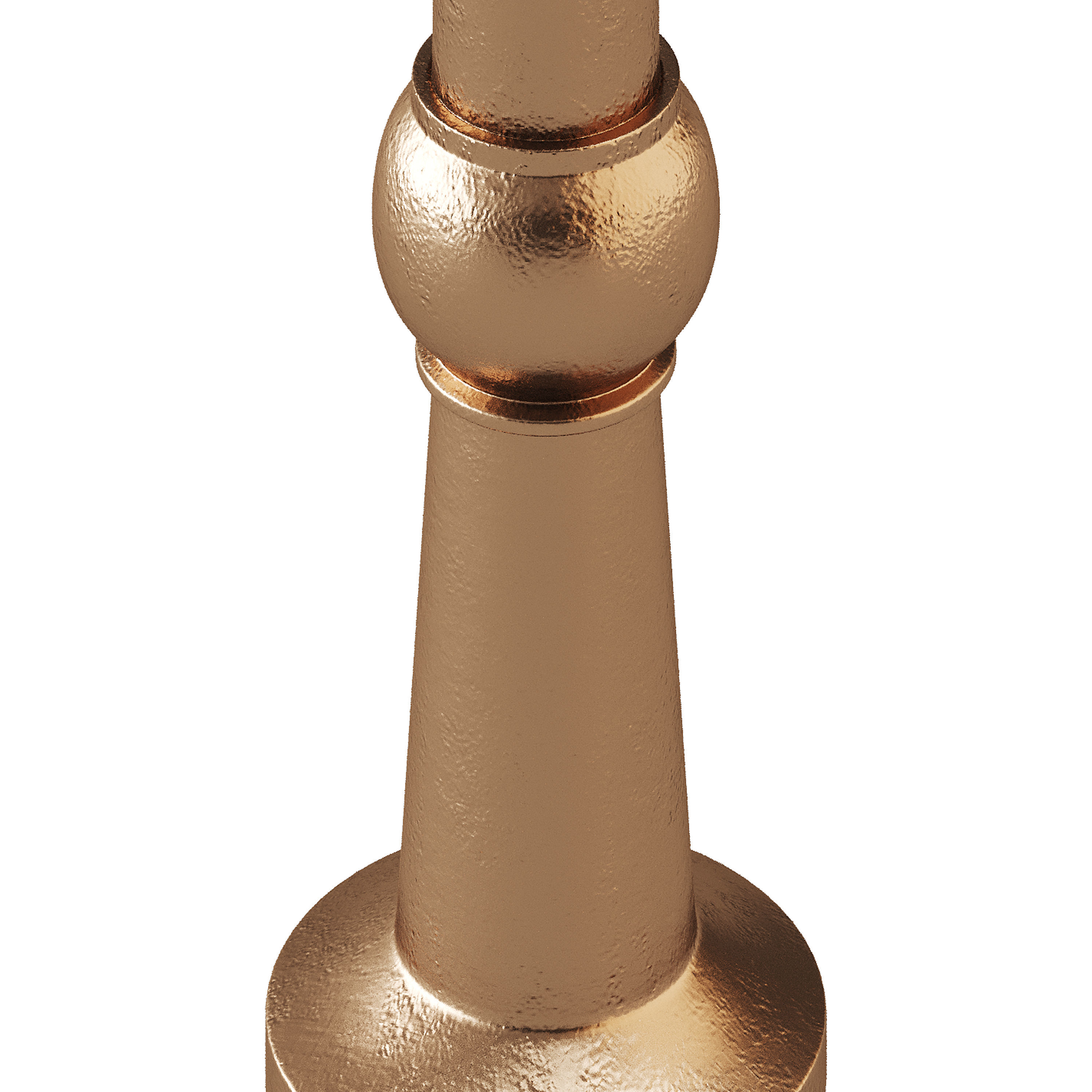 White Silicone Door Stoppe 3D model_12