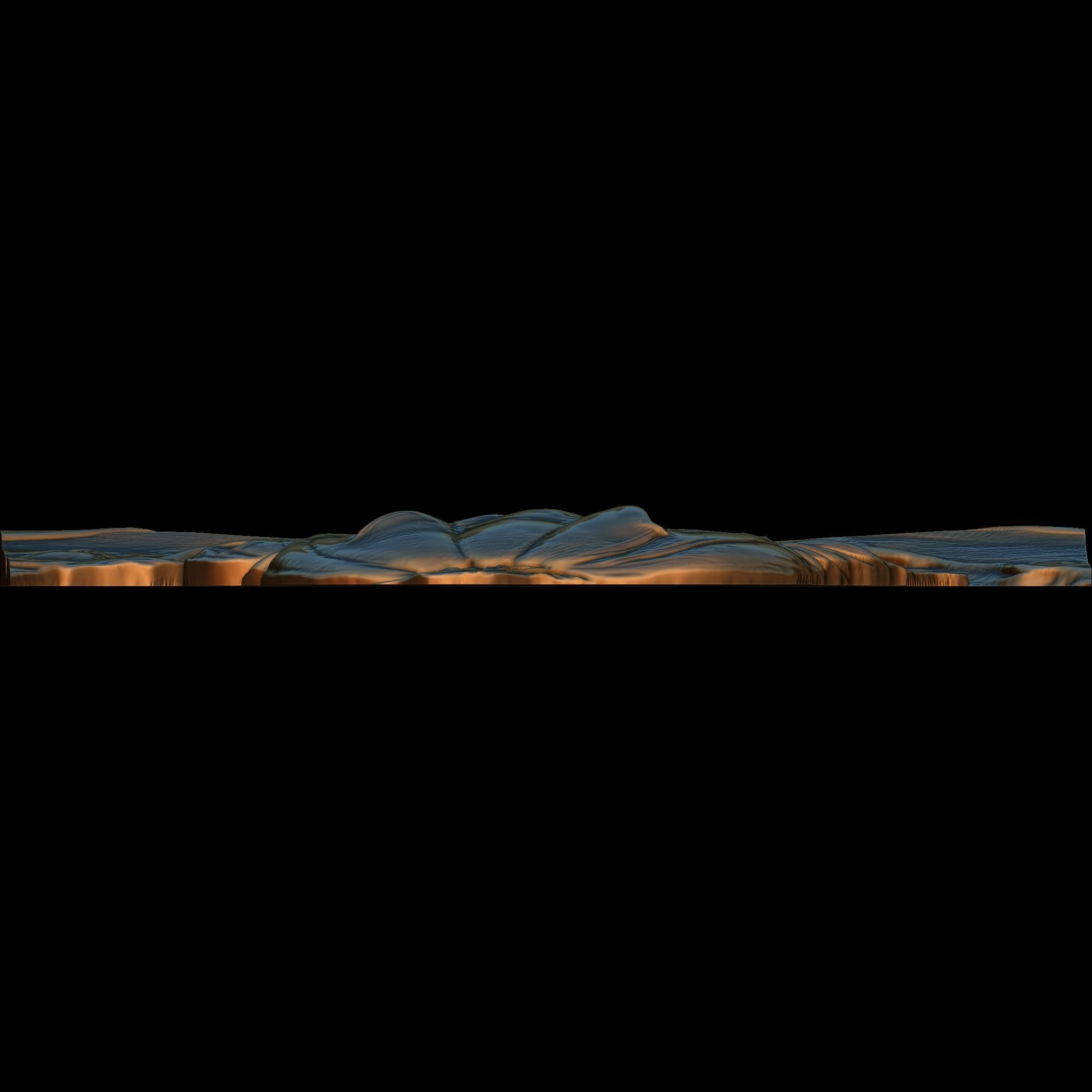 The Halloween Wandering Pumpkin STL file for 3d Printing or CNC 3D print model_10