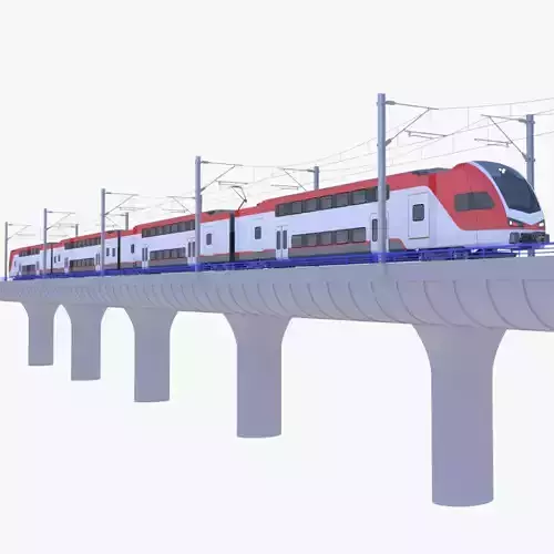 Bridge with Stadler train