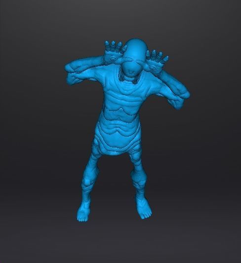 PALEMAN MONSTER MINIATURE MODEL HORROR FANTASY GAMES RPG DND 3D print model_11