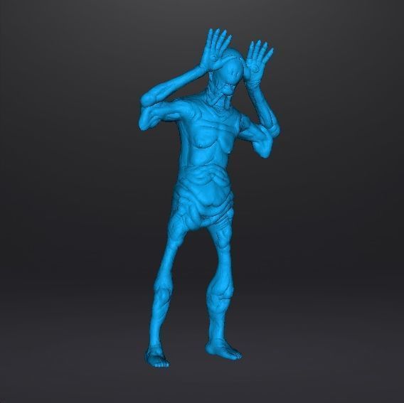 PALEMAN MONSTER MINIATURE MODEL HORROR FANTASY GAMES RPG DND 3D print model_9