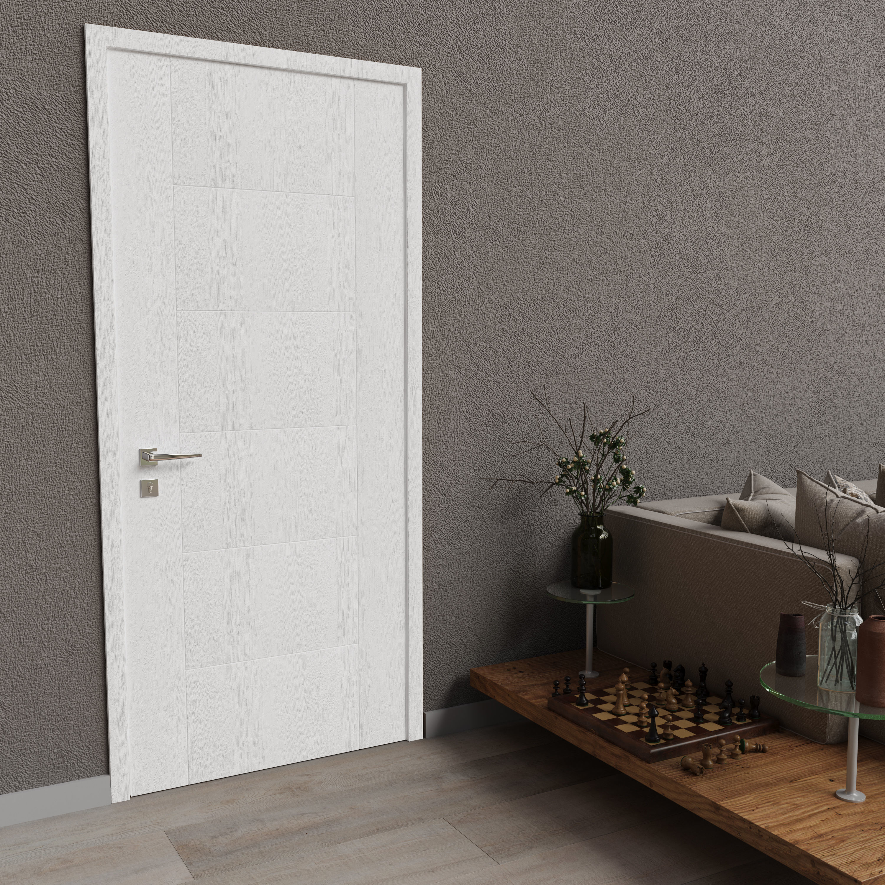 Interior Door Collection 001  3D model_3