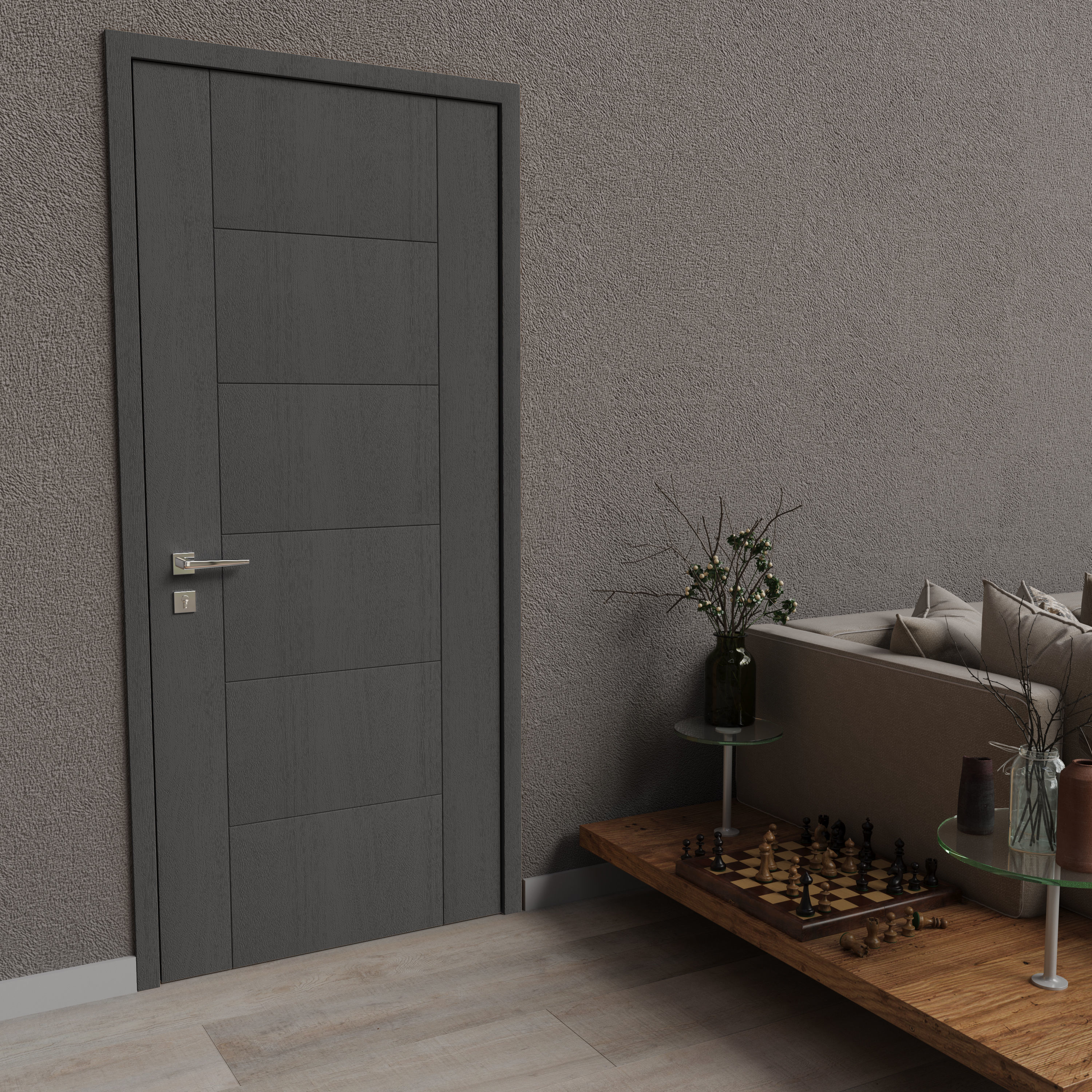 Interior Door Collection 001  3D model_2