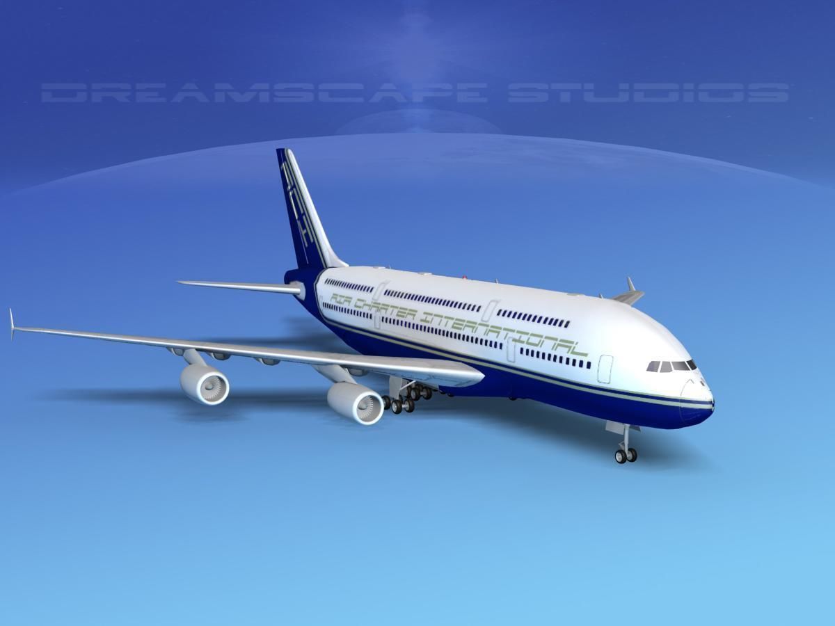 Airbus A380-800 Air Charter Intl 3D model_2