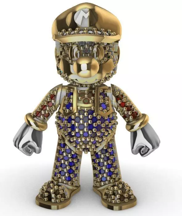 Dije Mario Bros  3D print model_0