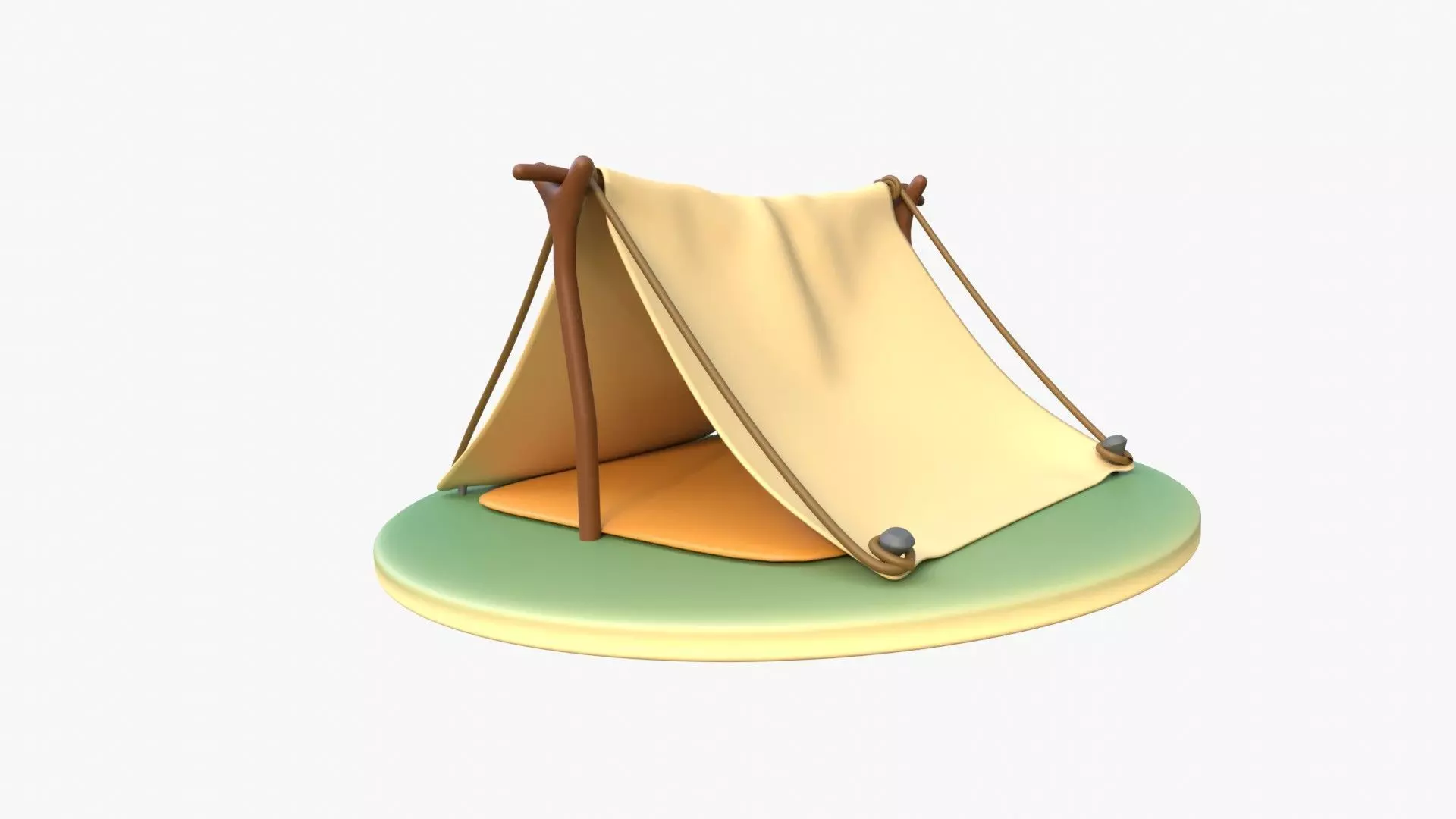 Camping Tent 3D model