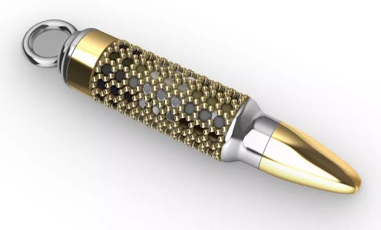 Bala colgante   3D print model_0