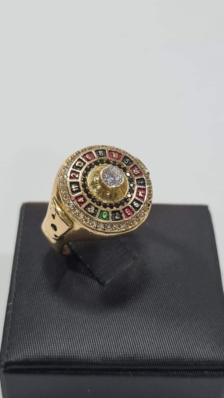 Dije anillo ruleta  3D print model_2