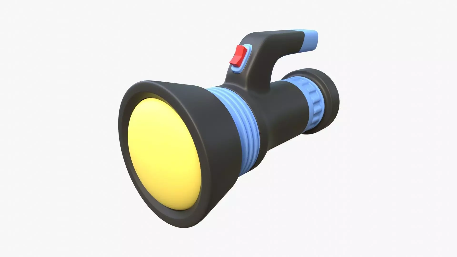 Flashlight 3D model_0