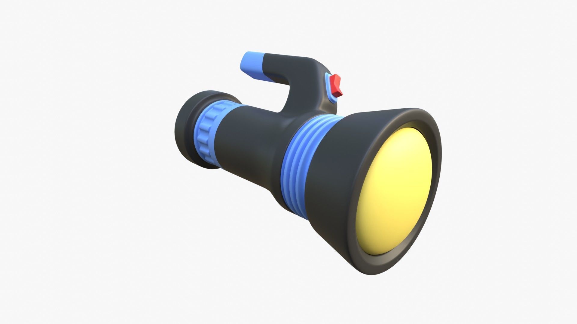 Flashlight 3D model_14