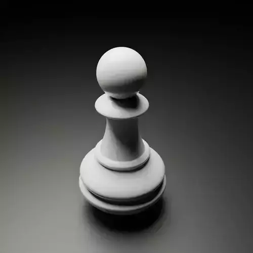 Pawn from chessboard 