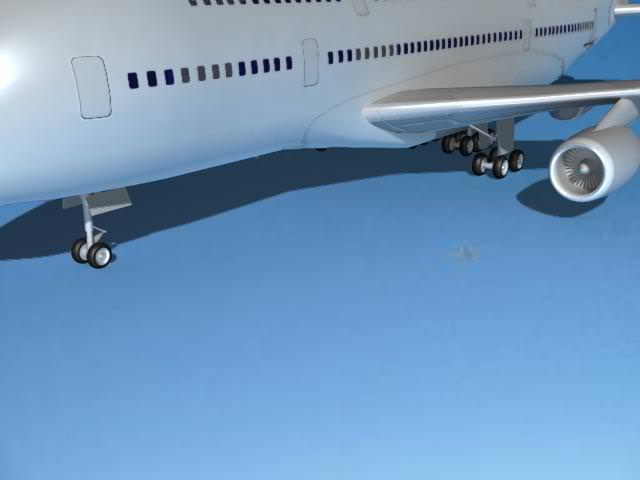 Airbus A380-800 Air France 3D model_12