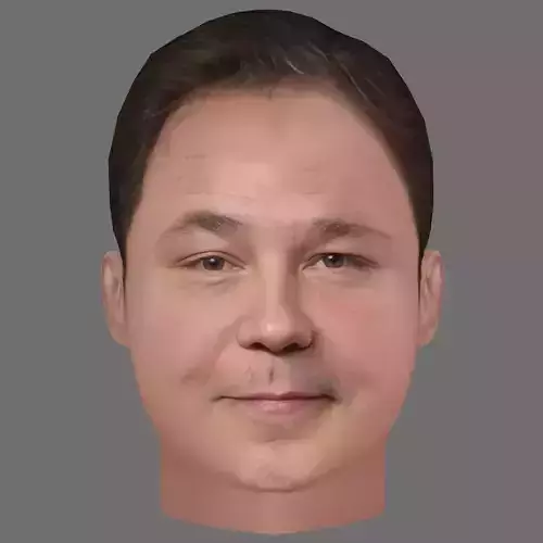 Stephen Graham Head - Low poly head for game