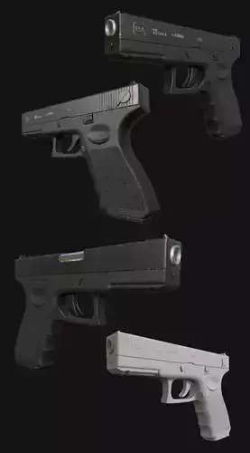 Glock18 Rigged