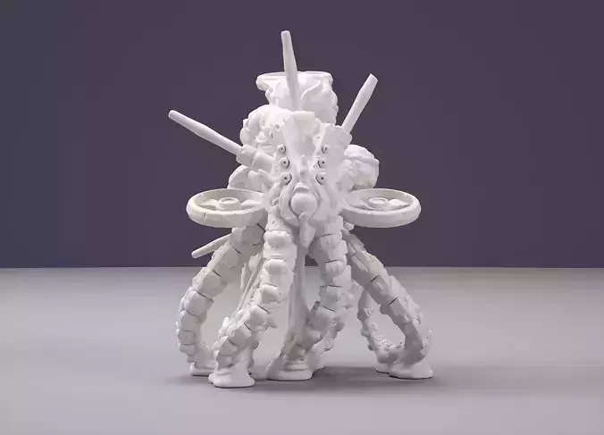 THE FORGER Sci-Fi 3D print model