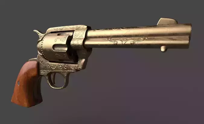 Revolver Gun 