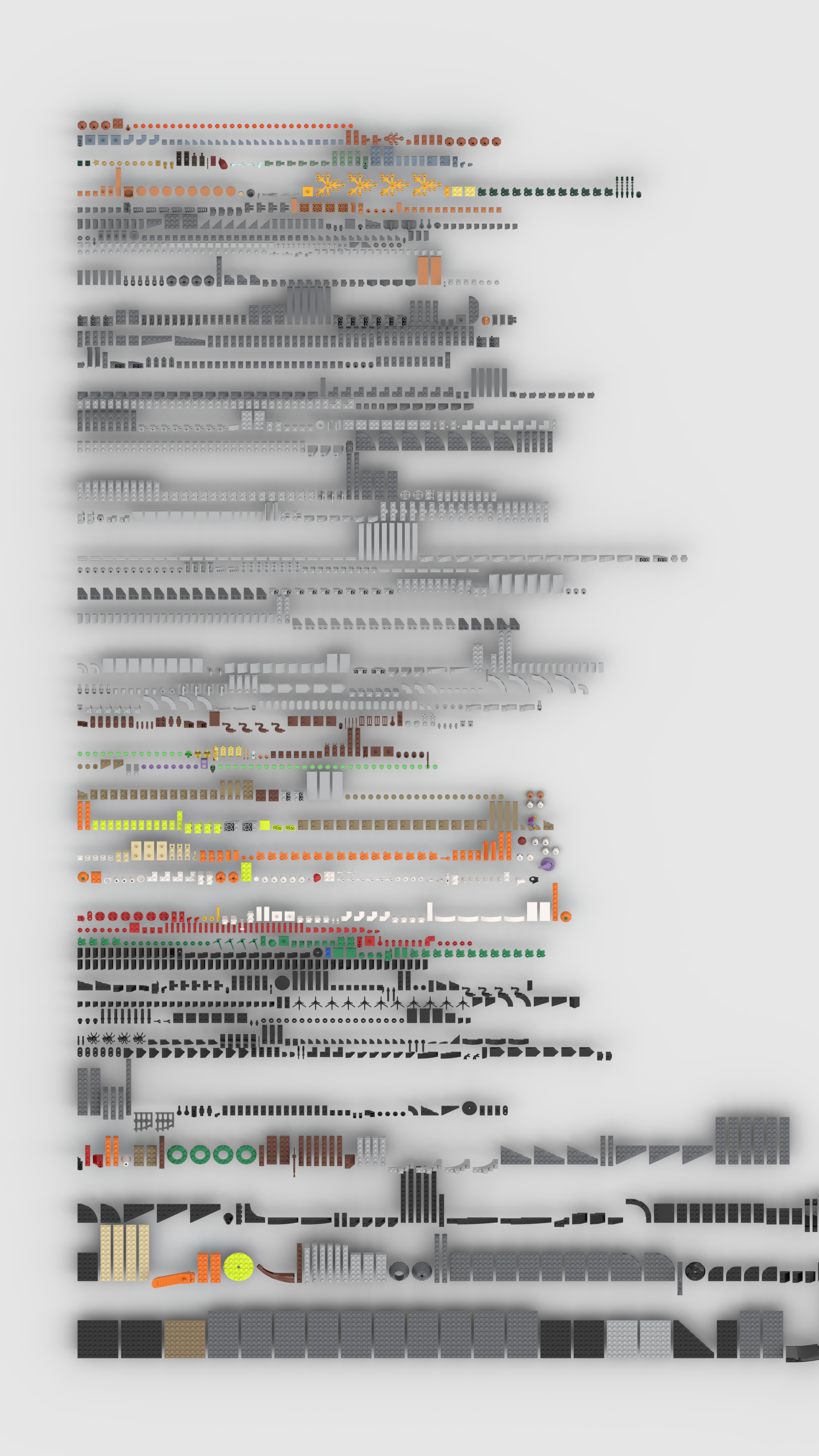 PixelBricks3D - Lego Nightmare Before Christmas Set  3D print model_3