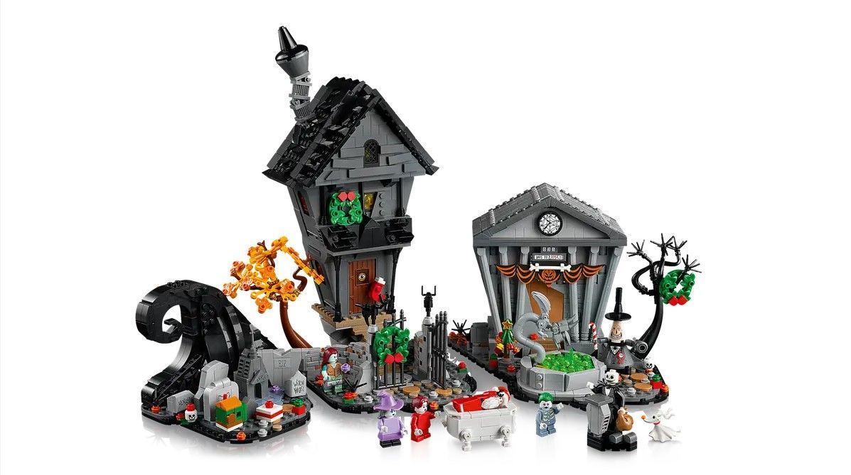 PixelBricks3D - Lego Nightmare Before Christmas Set  3D print model_1