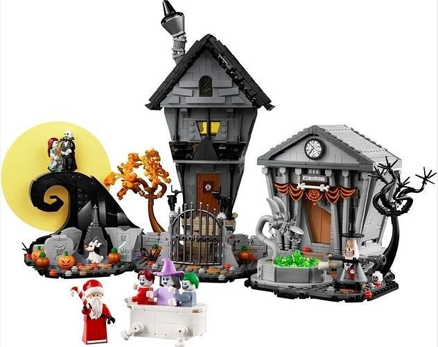PixelBricks3D - Lego Nightmare Before Christmas Set  3D print model