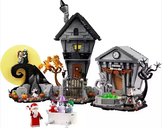 PixelBricks3D - Lego Nightmare Before Christmas Set  3D print model