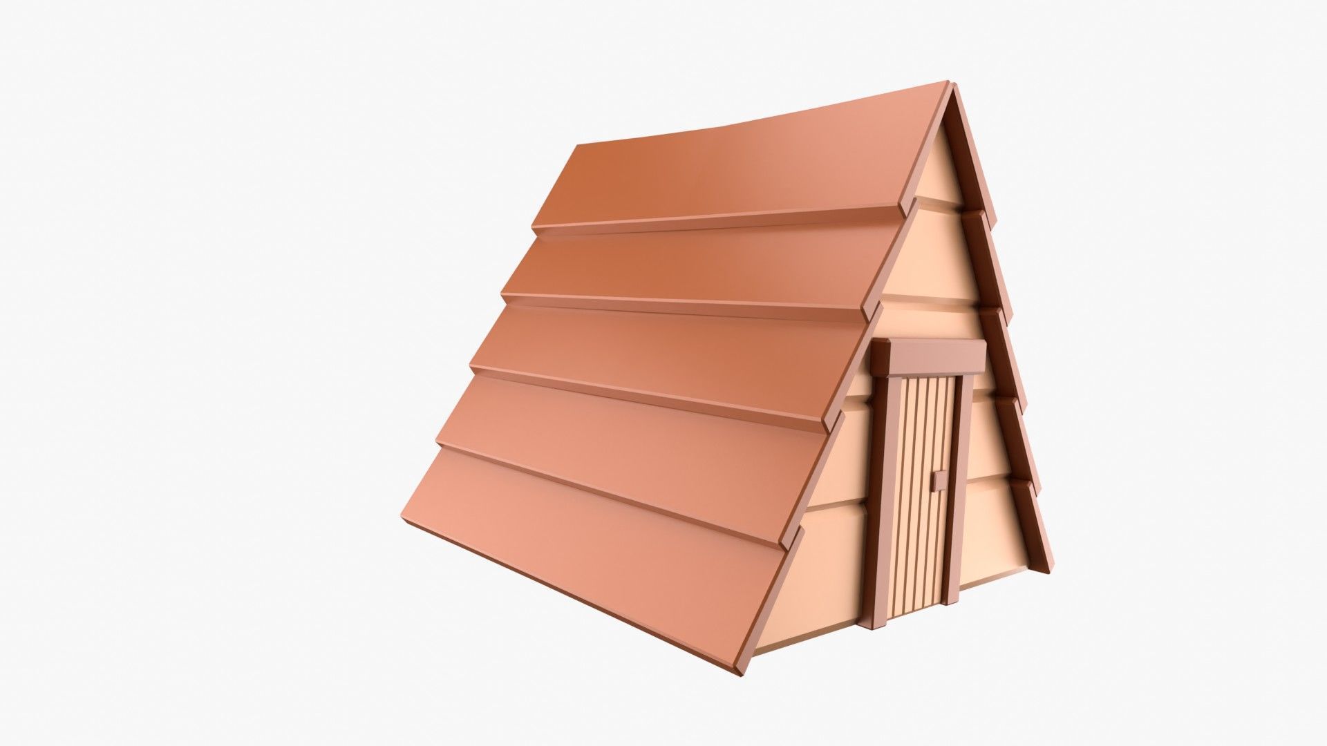 Cabin House 3D model_16