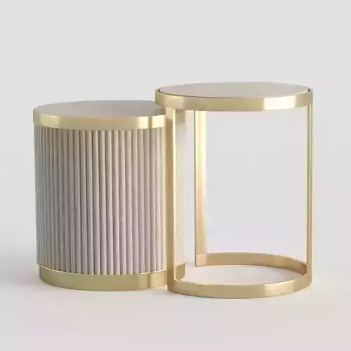 side table gold with marble