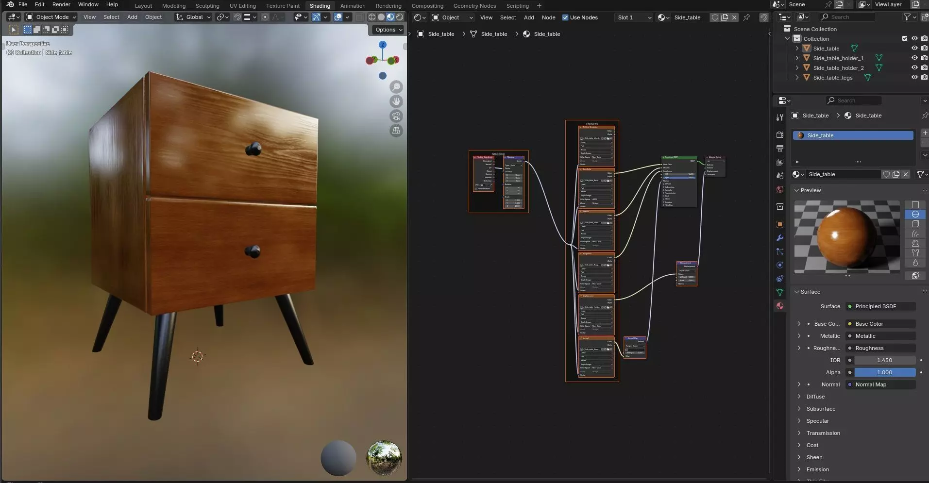 Side Table CG2 3D model_12