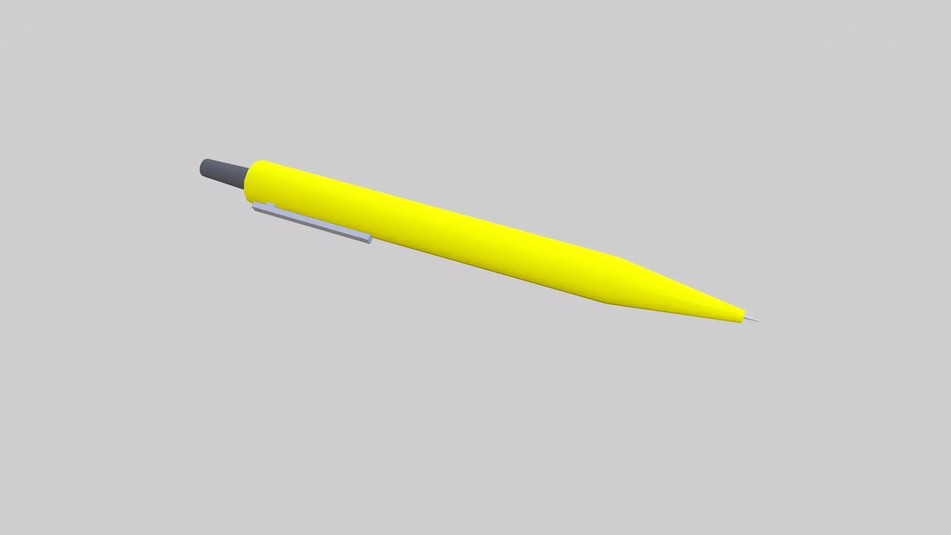 Pen 3D Model Low-poly 3D model_0