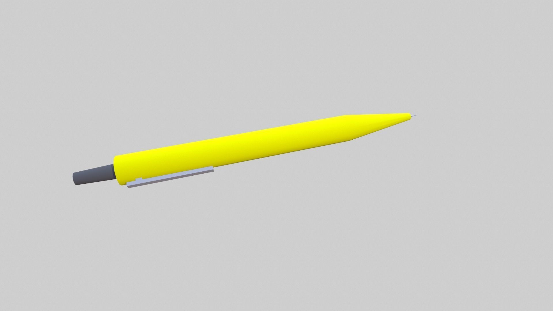 Pen 3D Model Low-poly 3D model_2
